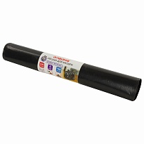Мешки для мусора 240 л, черные, в рулоне 5 шт., ПВД 80 мкм, 1400х900 мм, LAIMA, 605339 в Севастополе