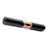 Мешки для мусора 240 л, черные, в рулоне 5 шт., ПВД 80 мкм, 1300х900 мм, МЕШКОFF, 4217 в Севастополе