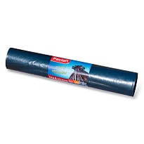 Мешки для мусора 240 л, черные, в рулоне 20 шт., ПВД 35 мкм, 1400х900 мм, PACLAN Big&Strong, 600823 в Севастополе