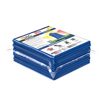 Мешки для мусора 160 л, синие, в пачке 10 шт., ПВД, 40 мкм, 900х1100 мм, i-Bag в Севастополе