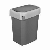 Контейнер для мусора Smart Bin 10 л (серый) 10 серый в Севастополе
