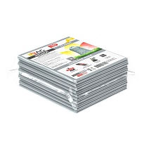 Мешки для мусора 160 л, светло-серые, в пачке 10 шт., ПВД, 40 мкм, 900х1100 мм, i-Bag в Севастополе